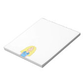 Blonde Nurse Notizblock (Rotiert)