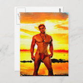 Blonde Obsession Postkarte (Vorne/Hinten)