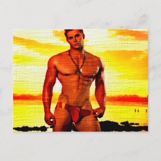 Blonde Obsession Postkarte (Vorderseite)