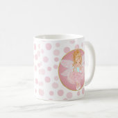 Blonde Pink Fairy Kaffeetasse (VorderseiteRechts)