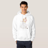 Blonde Princess and Charming Prince Fairytale Hoodie (Vorne ganz)