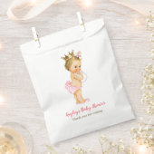 Blonde Princess Baby Dusche / Geburtstagsgärten Geschenktütchen (Ausgeschnitten)