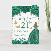Blonde Prinzessin Grüne Kleid Geburtstag