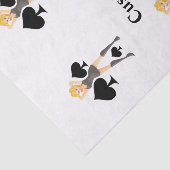 Blonde Queen Seidenpapier (Ausschnitt)