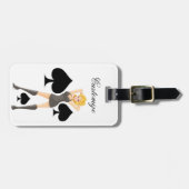 Blonde Queen Thunder_Cove Gepäckanhänger (Vorderseite horizontal)