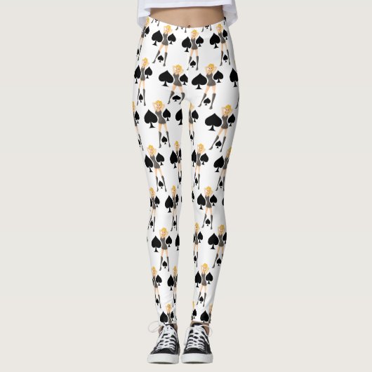 Blonde Queen Thunder_Cove Leggings (Vorderseite)