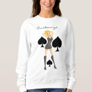 Blonde Queen Thunder_Cove Sweatshirt