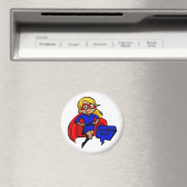 blonde Supermama Magnet (In Situ (Geschirrspüler))