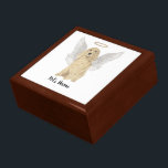 Blonde Tan Golden Cocker Spaniel Beileid Erinnerungskiste<br><div class="desc">Es gibt einige, die der Welt ein so großartiges Licht bringen, dass selbst nach ihrer Abwesenheit ihr Licht bleibt. Lass dir einen süßen Sake-Kasten, der deinem Schwermut Komfort bringt, während du einen Moment Zeit nimmst, um dich an deinen geliebten blonden Bräuner Spaniel zu erinnern. Für die nachdenklichsten Geschenke, paaren Sie...</div>