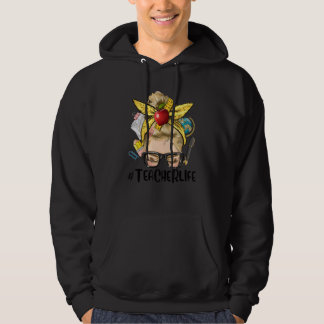Blonde unordentliche Dutt-Lehrerin Leben Schule Sc Hoodie
