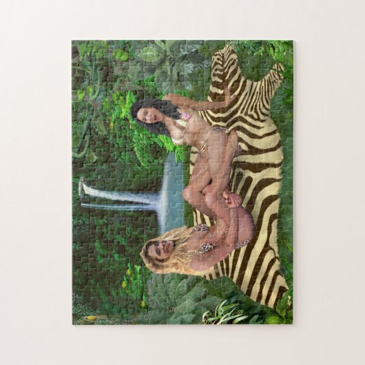 BLONDE VS BRÜNETT PUZZLE (Vertikal)