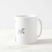 Blonde weibliche Jeans Kaffeetasse (VorderseiteRechts)