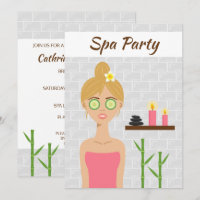 Blonde Wellness-Center Girl Illustration Wellness-