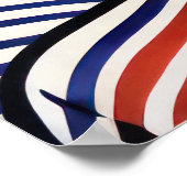 Blonde Woman Pop Art Poster (Ecke)