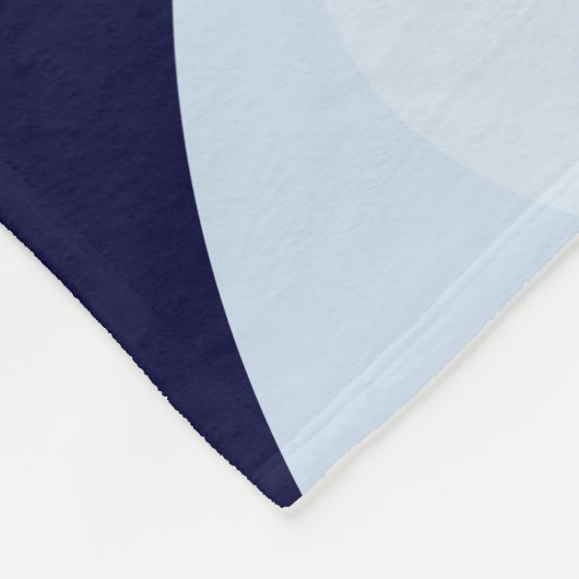 Blonder Astronauten-Junge Fleecedecke (Ecke)