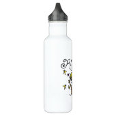 Blonder Jungen-Rockstar Trinkflasche (Links)