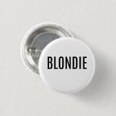 Blonder Knopf Button (Vorne & Hinten)