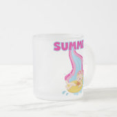 Blonder Mädchen-Sommer Mattglastasse (VorderseiteRechts)