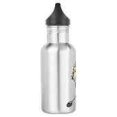 Blonder MädchenGymnast Trinkflasche (Links)
