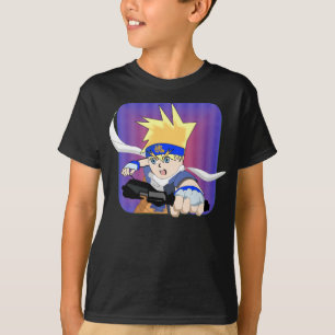 Blonder Manga Junge T-Shirt