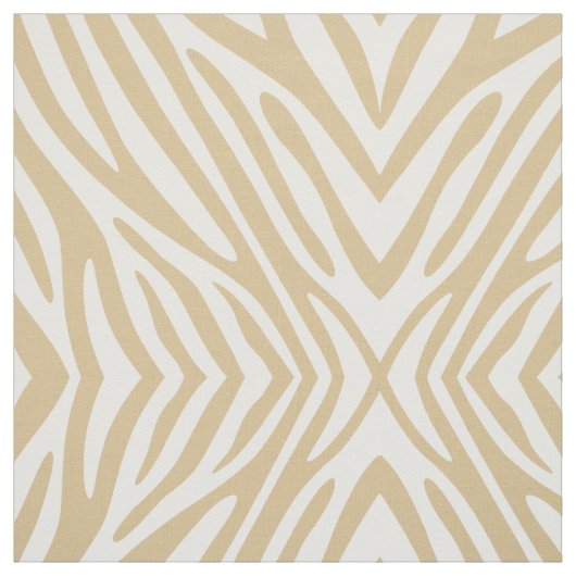 Blonder neutraler Zebra Stoff (Muster)