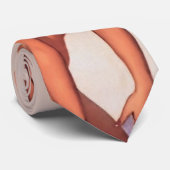 Blonder Pinup im weißen Bikini Krawatte (Gerollt)