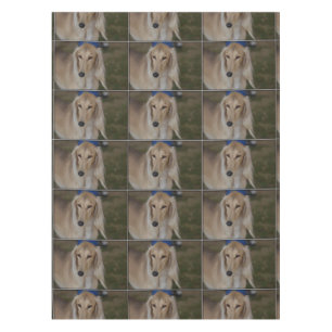 Blonder Saluki Hund Tischdecke