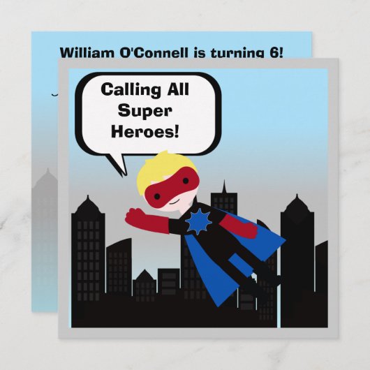 Blondes Einladung (Vorne/Hinten)