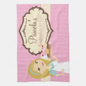 Blondes Geschirrtuch 1 des Bäcker-Kuchen-D12 (Vertikal)