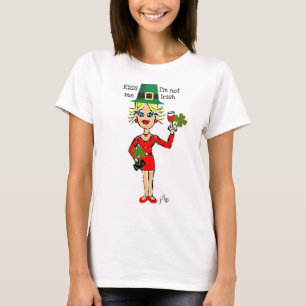 BLONDES JILLIE: "KÜSSEN Sie MICH,…, das ich bin T-Shirt
