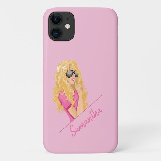 Blondes machen es am besten! Individuelle Name Case-Mate iPhone Hülle (Rückseite)