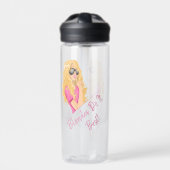 Blondes machen es am besten! Personalisierter Text Trinkflasche (Vorderseite)