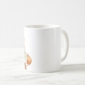 Blondes Mädchen Bauernmarkt Bio- Kaffeetasse (VorderseiteRechts)