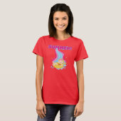 Blondes Mädchen Sommer T-Shirt (Vorne ganz)