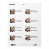 Blondes Mädchen verrückt für Camping (Vorne)