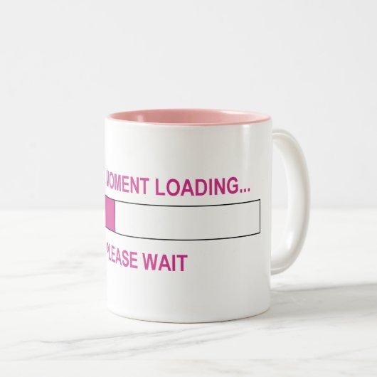 BLONDES MOMENT-LADEN… ZWEIFARBIGE TASSE (VorderseiteRechts)