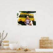 Blondes Poster (Küche)