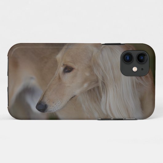 Blondes Saluki Case-Mate iPhone Hülle (Rückseite (Horizontal))