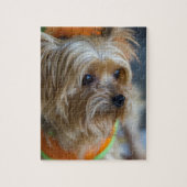 Blondes Yorkshire Terrier Puzzle (Vertikal)