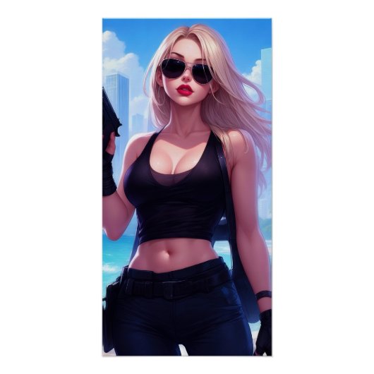 Blondie Bangs Back Poster (Vorderseite)