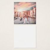 Blondie im romantischen Venedig (Vorne & Hinten)