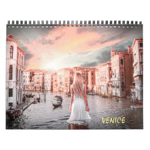 Blondie im romantischen Venedig Kalender