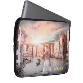 Blondie im romantischen Venedig Laptopschutzhülle (Vorne Rechts)