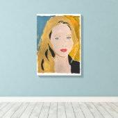 Blondie Leinwanddruck (Insitu (Holzboden))