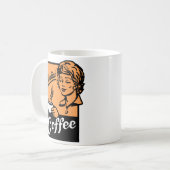Blondies Kaffee Kaffeetasse (Vorderseite Links)