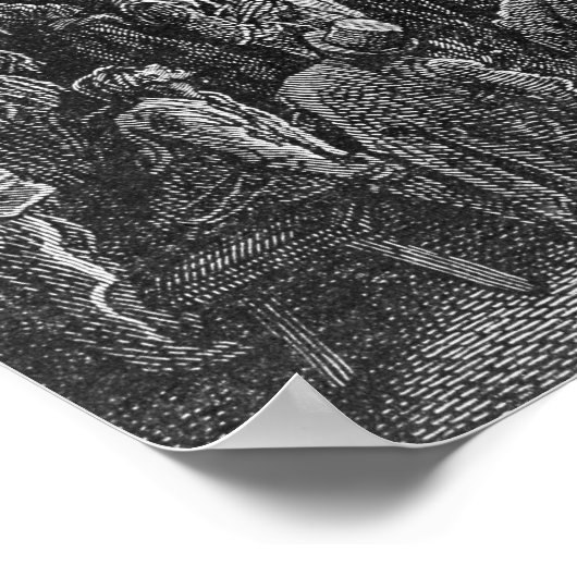 Blondin bei Shoreditch Poster (Ecke)