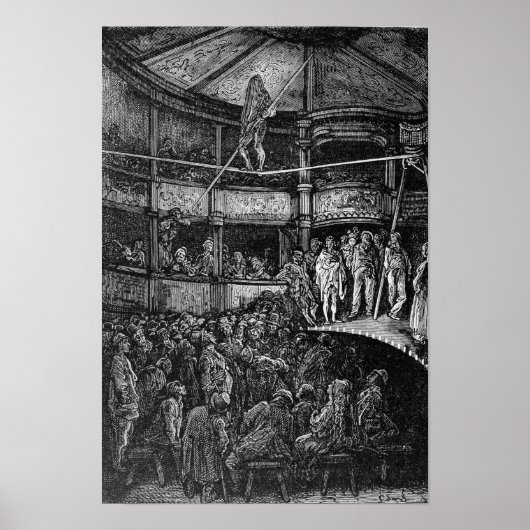 Blondin bei Shoreditch Poster (Vorne)