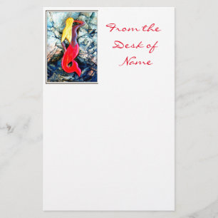 Blondine Briefpapier