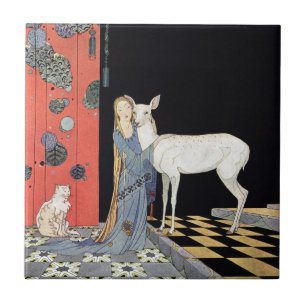 Blondine durch Virginia Frances Sterrett Fliese