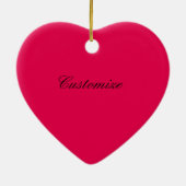 Blondine in rot keramikornament (Hinten)